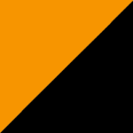 Orange and Black