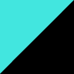 Turquoise and Black