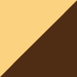 beige and brown